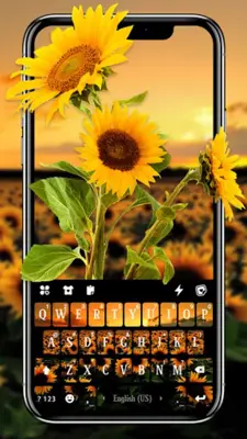 Sunflower Fields Theme android App screenshot 4